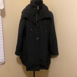 Elegant Black Trench Coat for Women